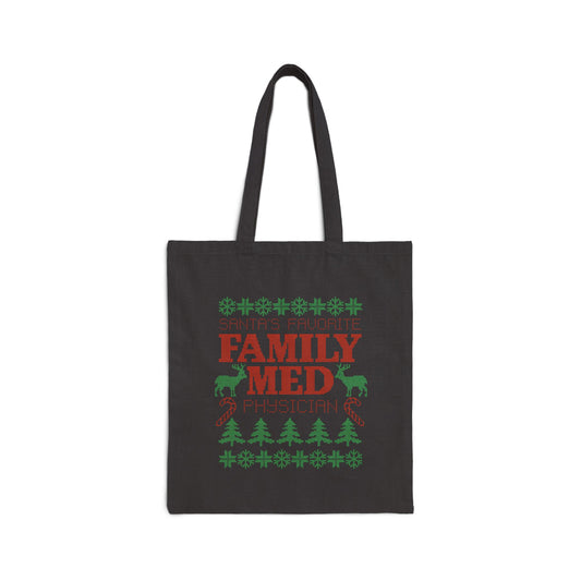 Festive Family Medicine Tote Bag