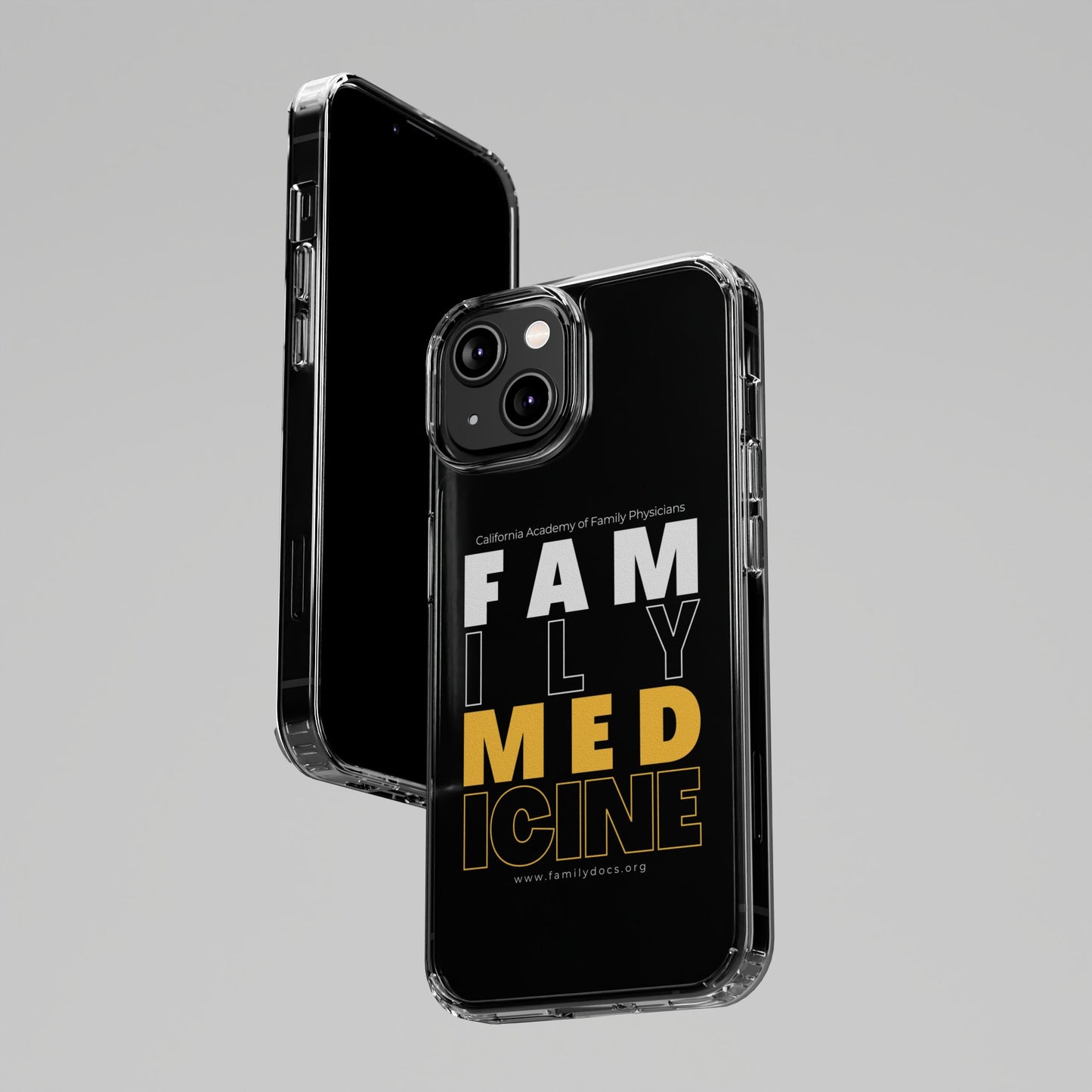 Family Medicine Clear iPhone Case