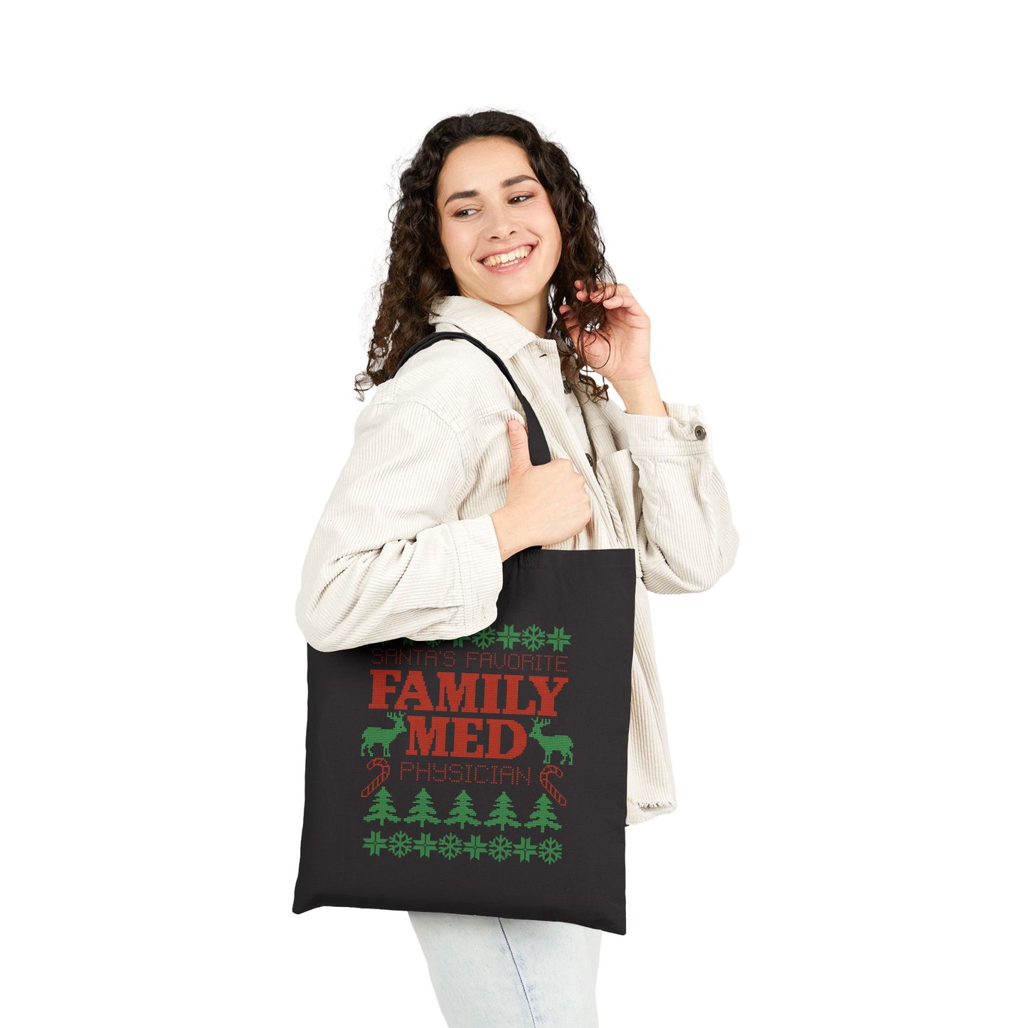 Festive Family Medicine Tote Bag