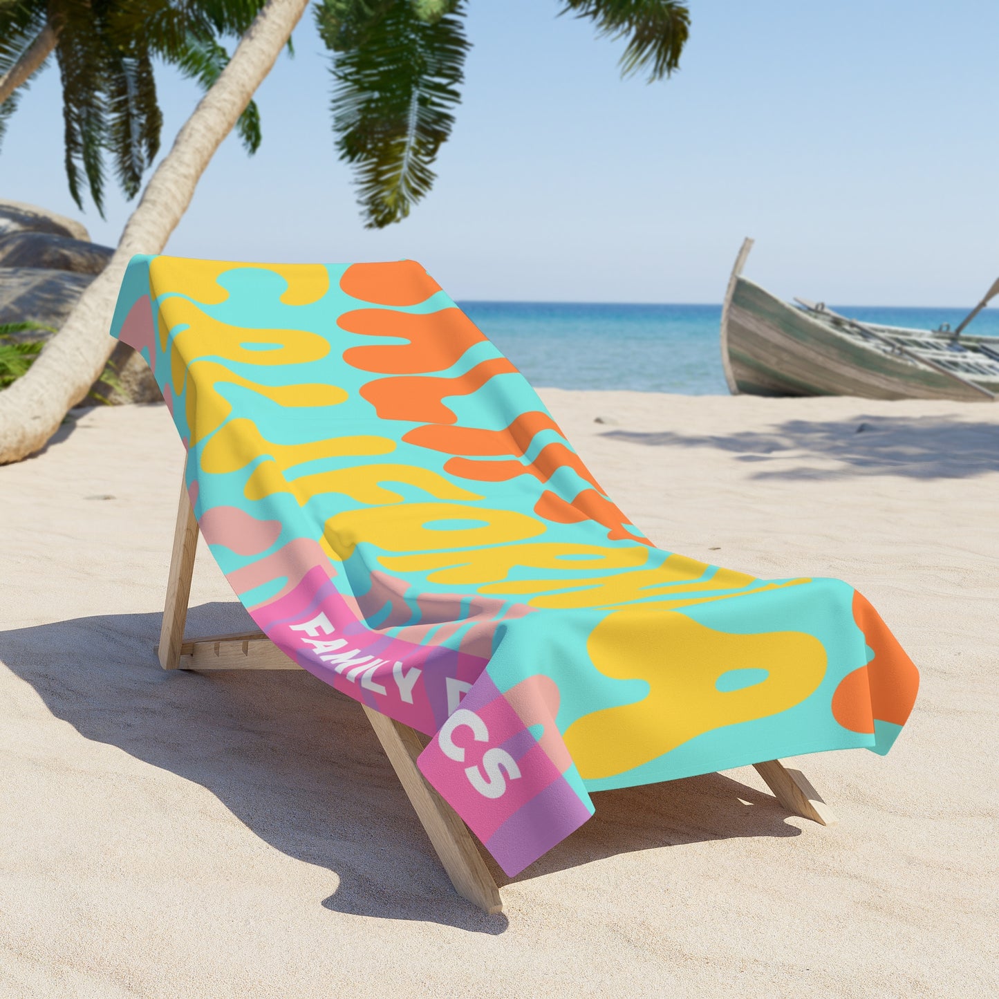 California Family Docs Beach Towel