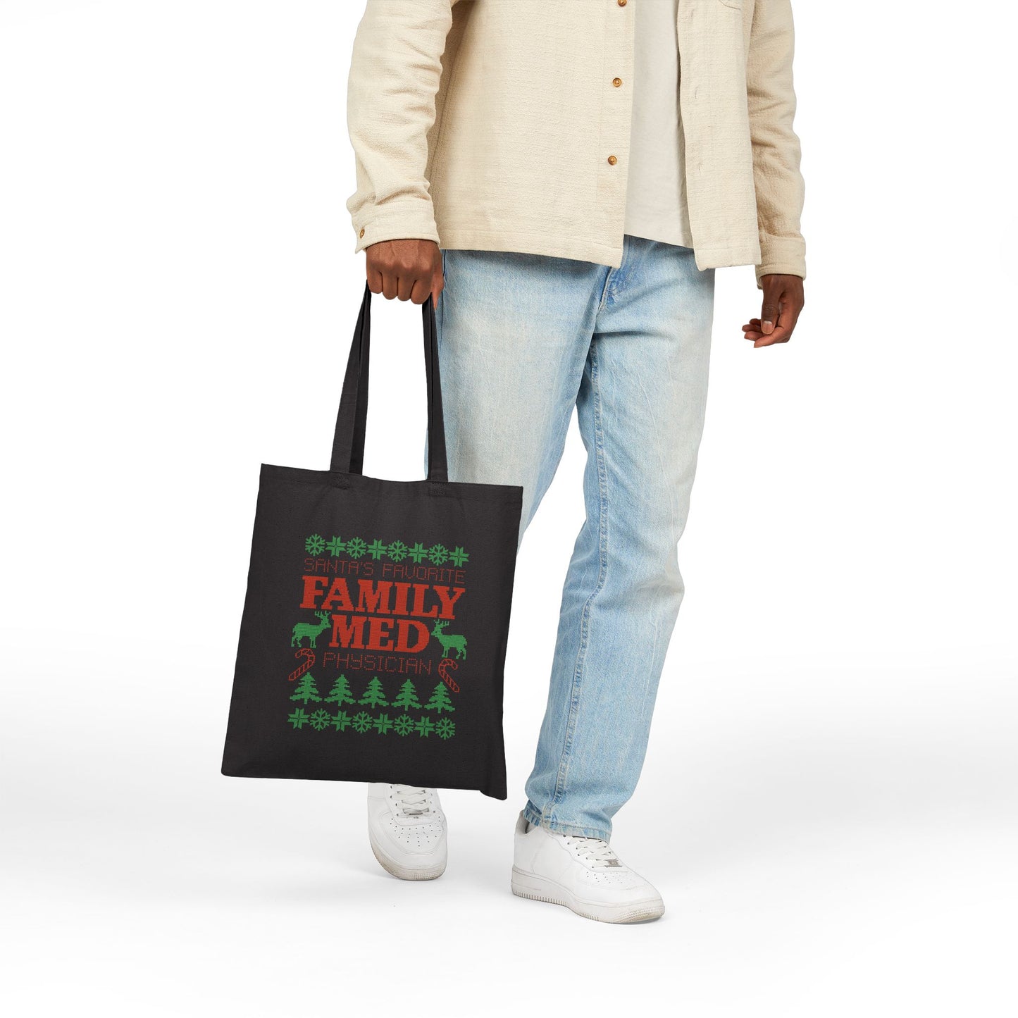 Festive Family Medicine Tote Bag