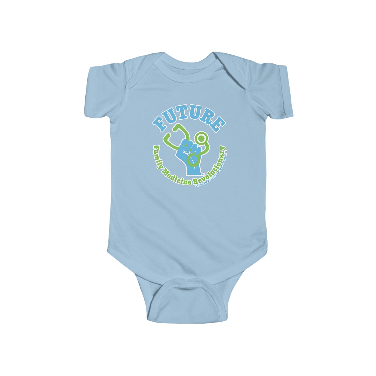 Future FM Revolutionary Infant Fine Jersey Bodysuit