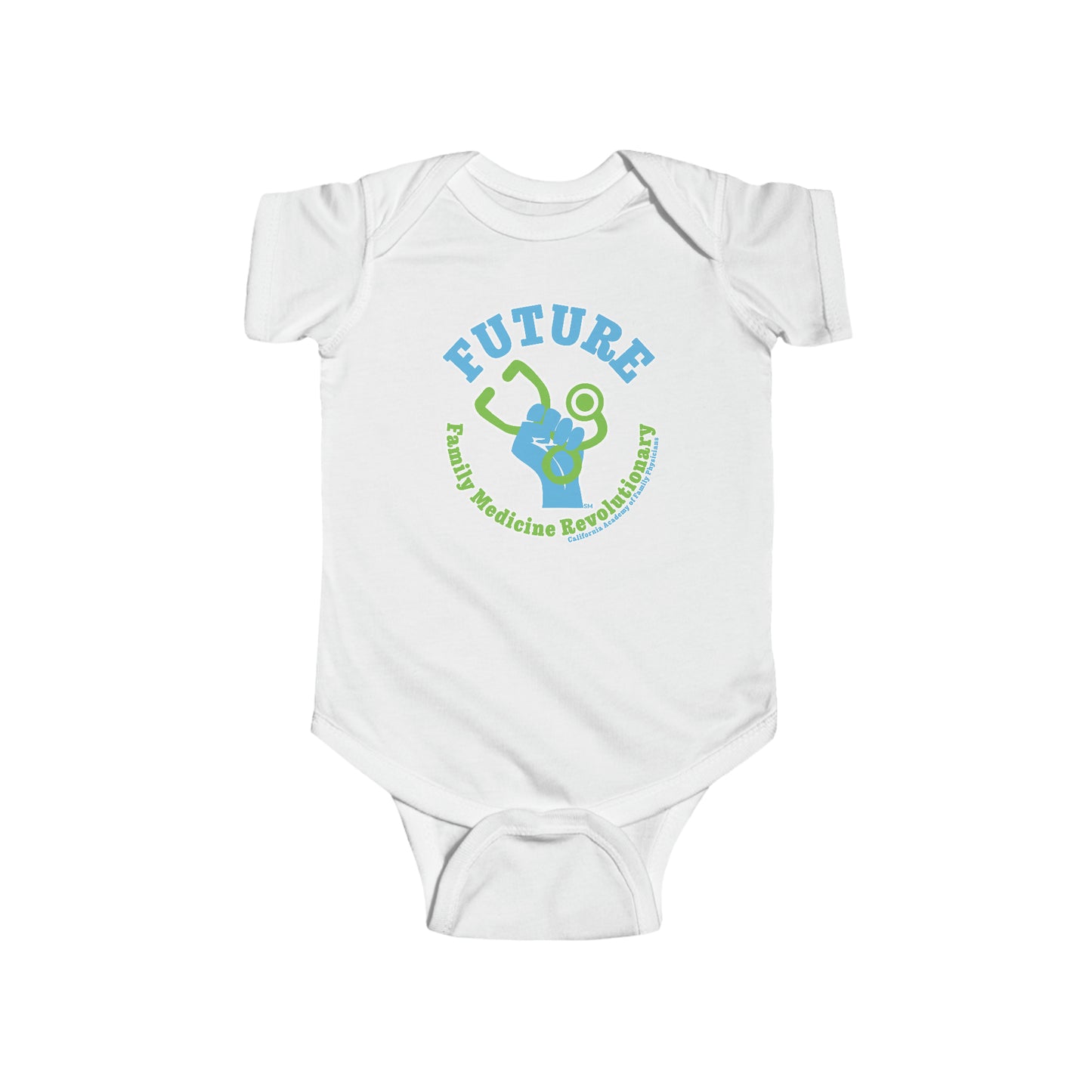 Future FM Revolutionary Infant Fine Jersey Bodysuit