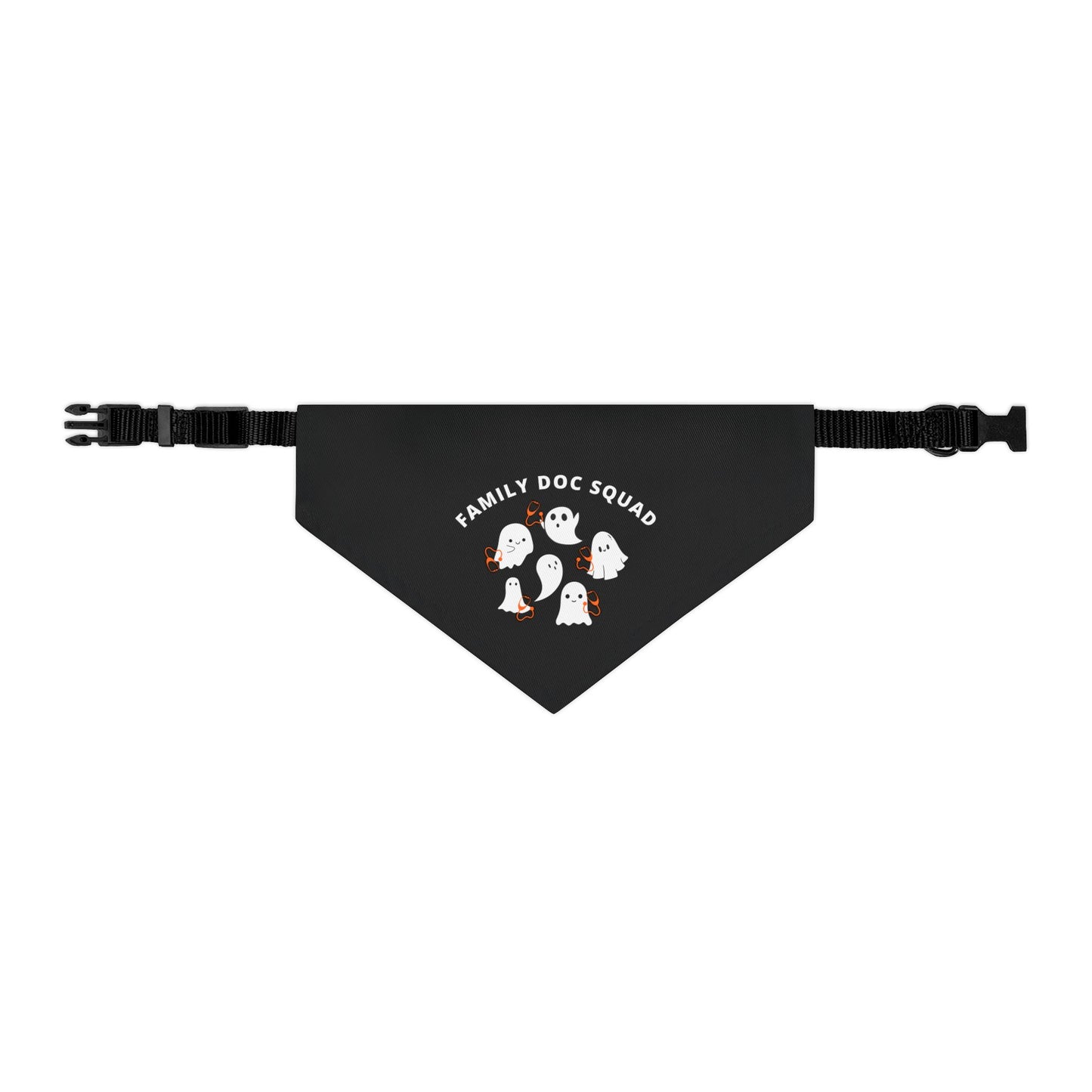 Ghostly Squad Pet Bandana