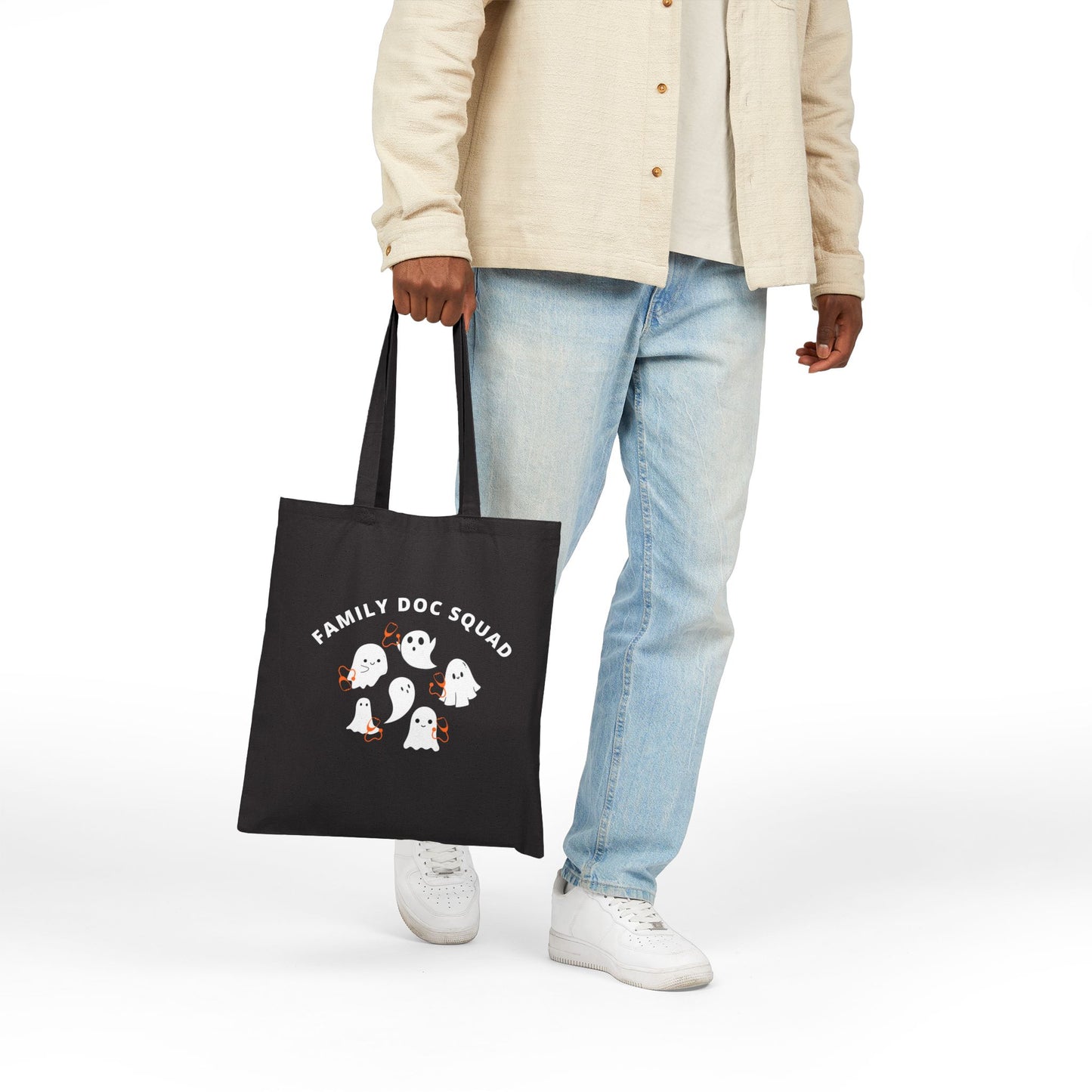 Family Doc Squad Halloween Tote Bag,