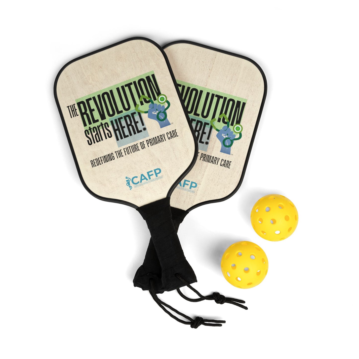 Pickleball Paddle Set - "The Revolution Starts Here!"