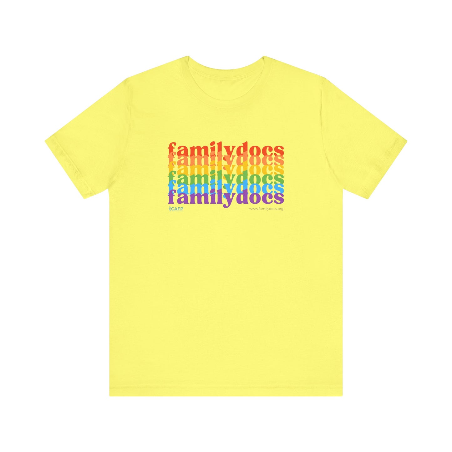 Family Docs Pride - Unisex Jersey Short Sleeve Tee