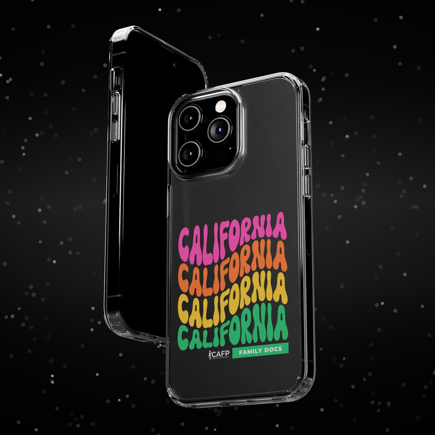 California Family Docs Clear iPhone Case