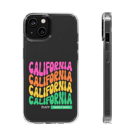 California Family Docs Clear iPhone Case