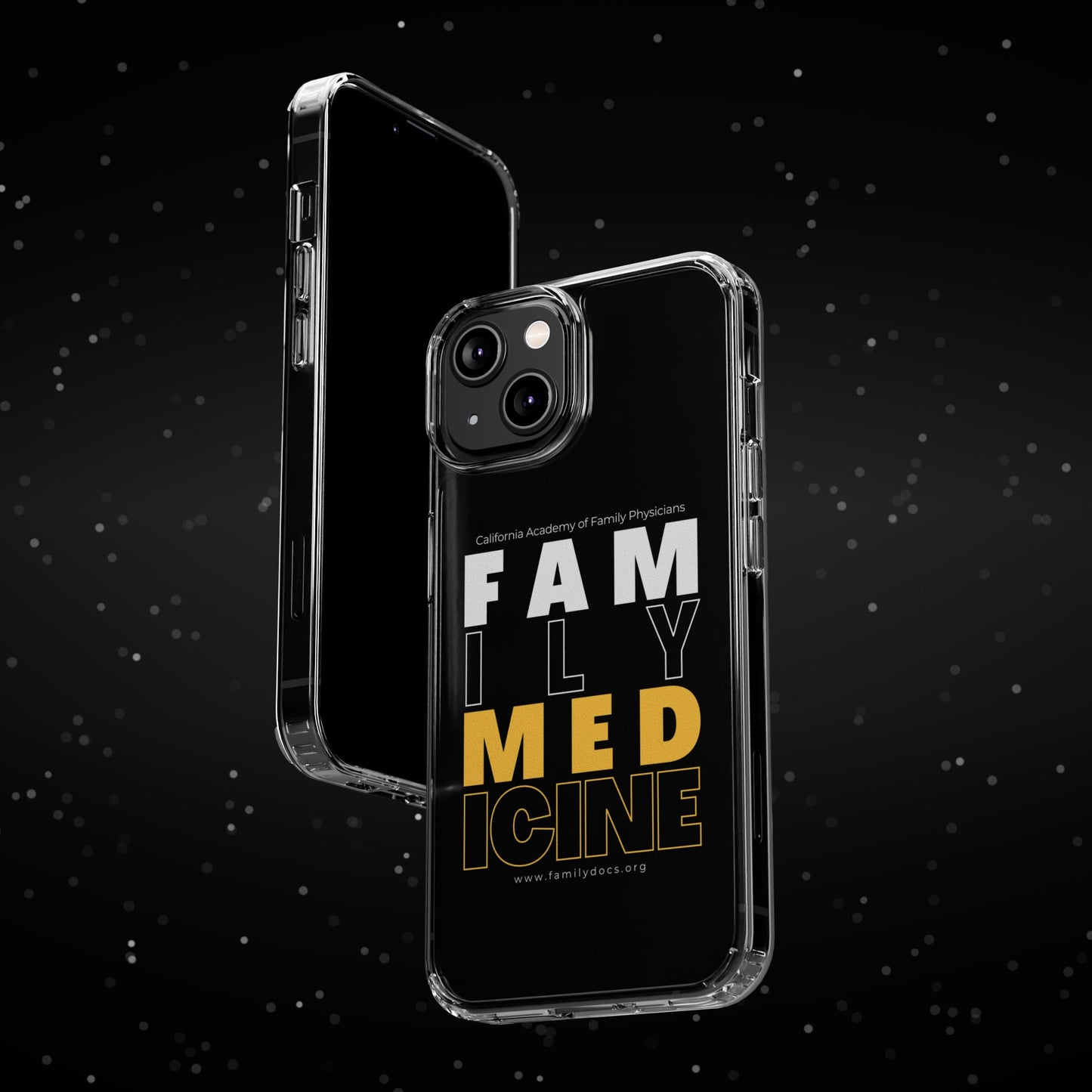 Family Medicine Clear iPhone Case