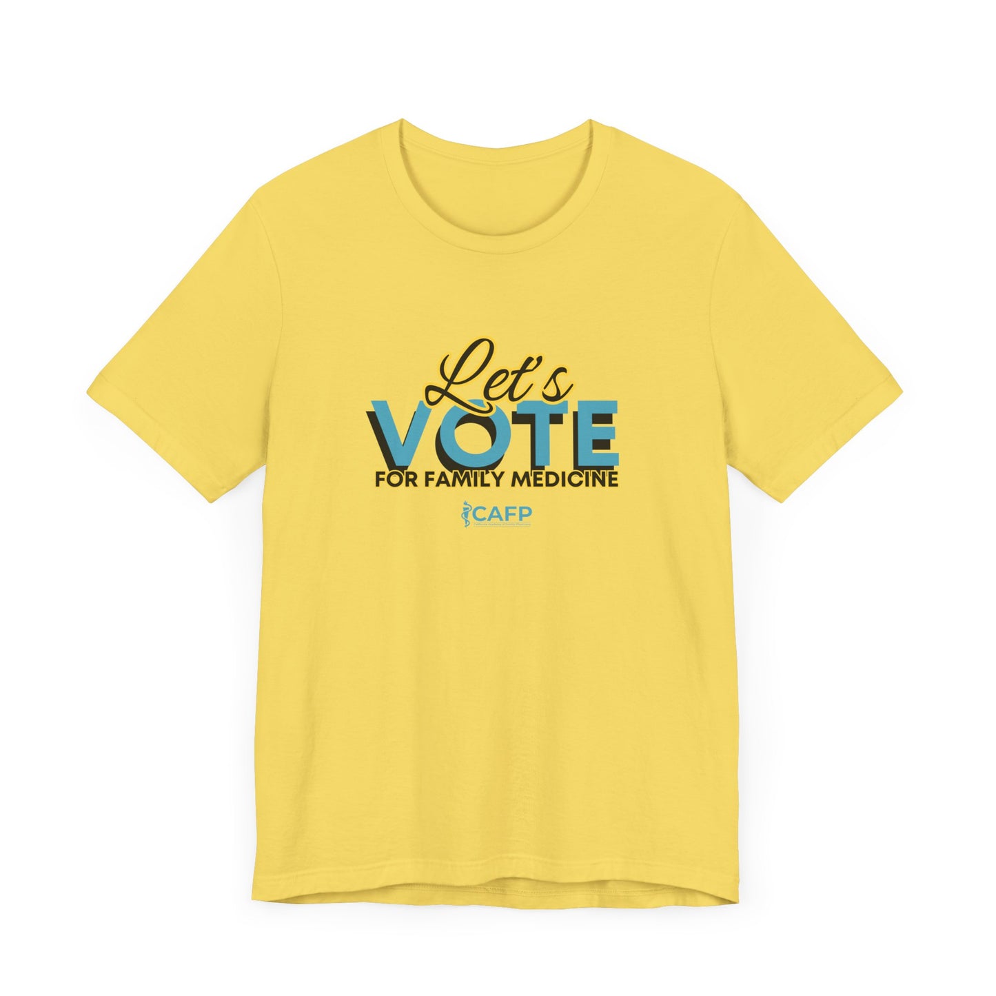 Let's Vote for Family Medicine - Unisex Jersey Short Sleeve Tee