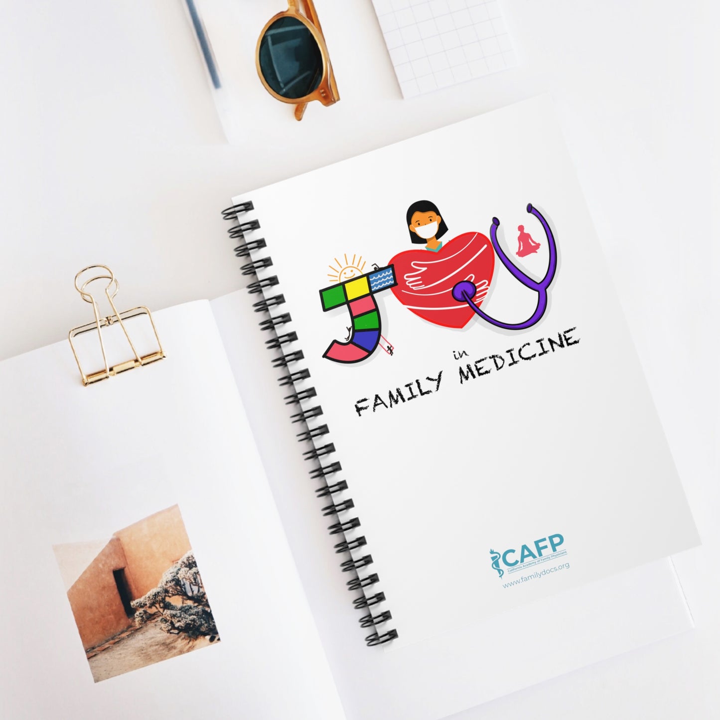 Joy in Family Medicine - Spiral Notebook - Ruled Line