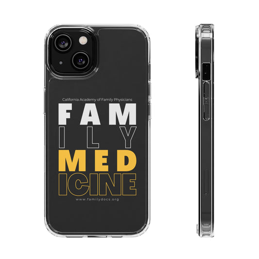 Family Medicine Clear iPhone Case