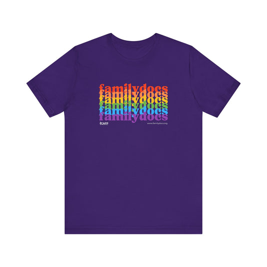 Family Docs Pride - Unisex Jersey Short Sleeve Tee