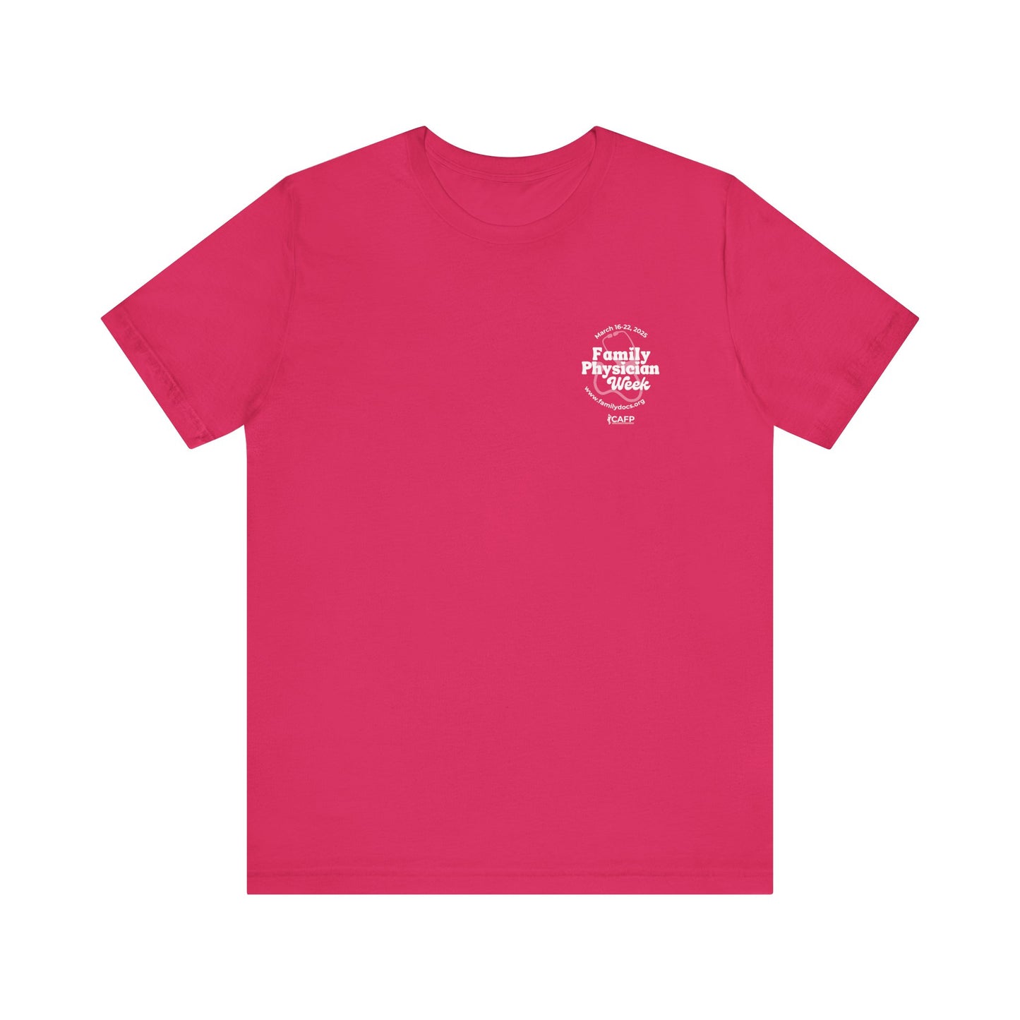 Family Physician Week Unisex Jersey Tee - Celebrating Healthcare Heroes