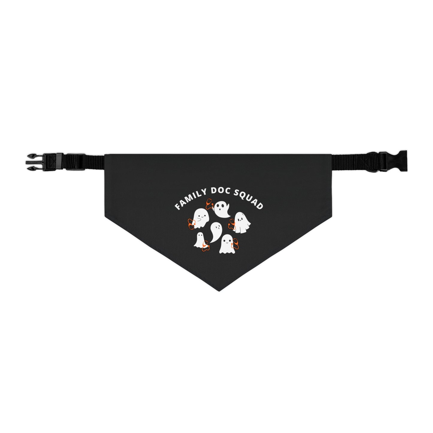 Ghostly Squad Pet Bandana
