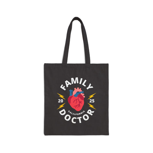 Family Doctor Cotton Canvas Tote Bag