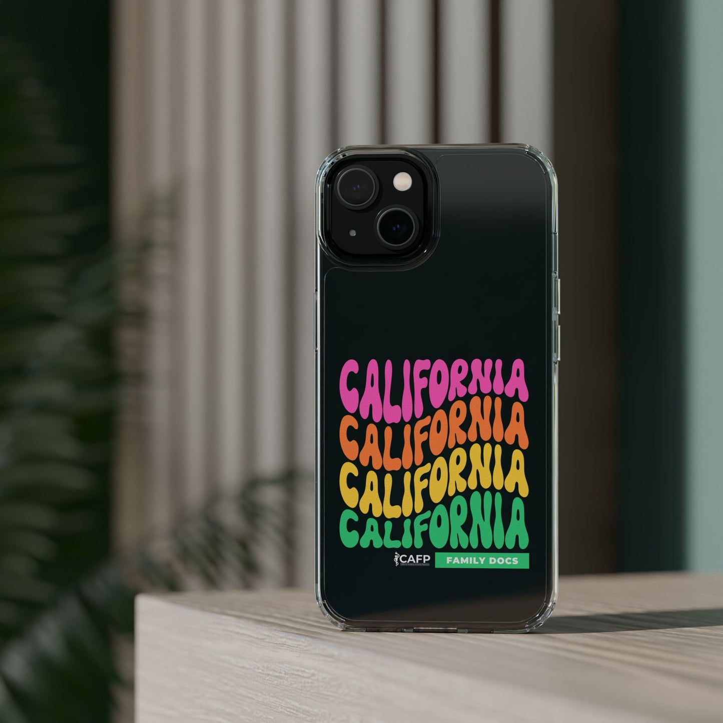 California Family Docs Clear iPhone Case