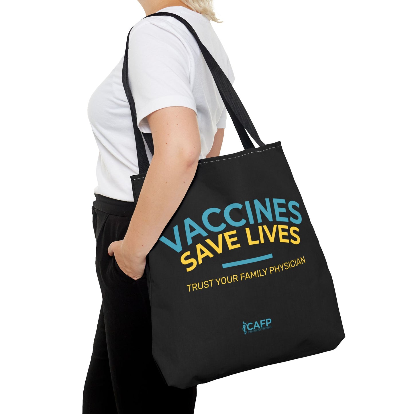 Vaccines Save Lives Tote Bag