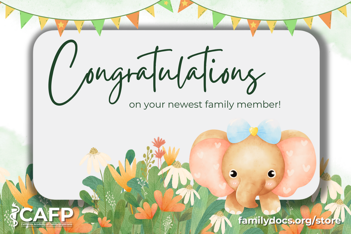 Congrats on the New Baby! gift card