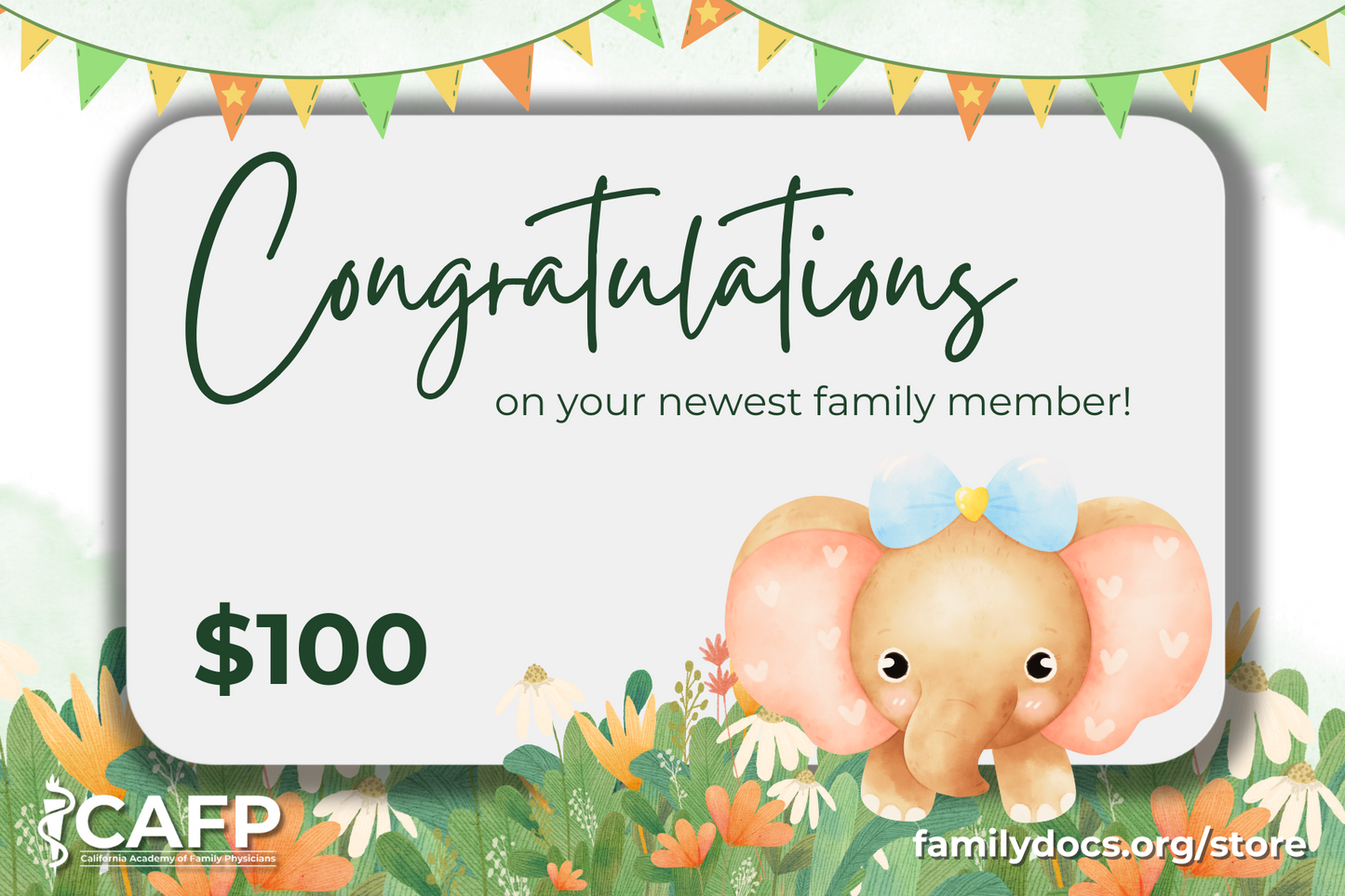 Congrats on the New Baby! gift card