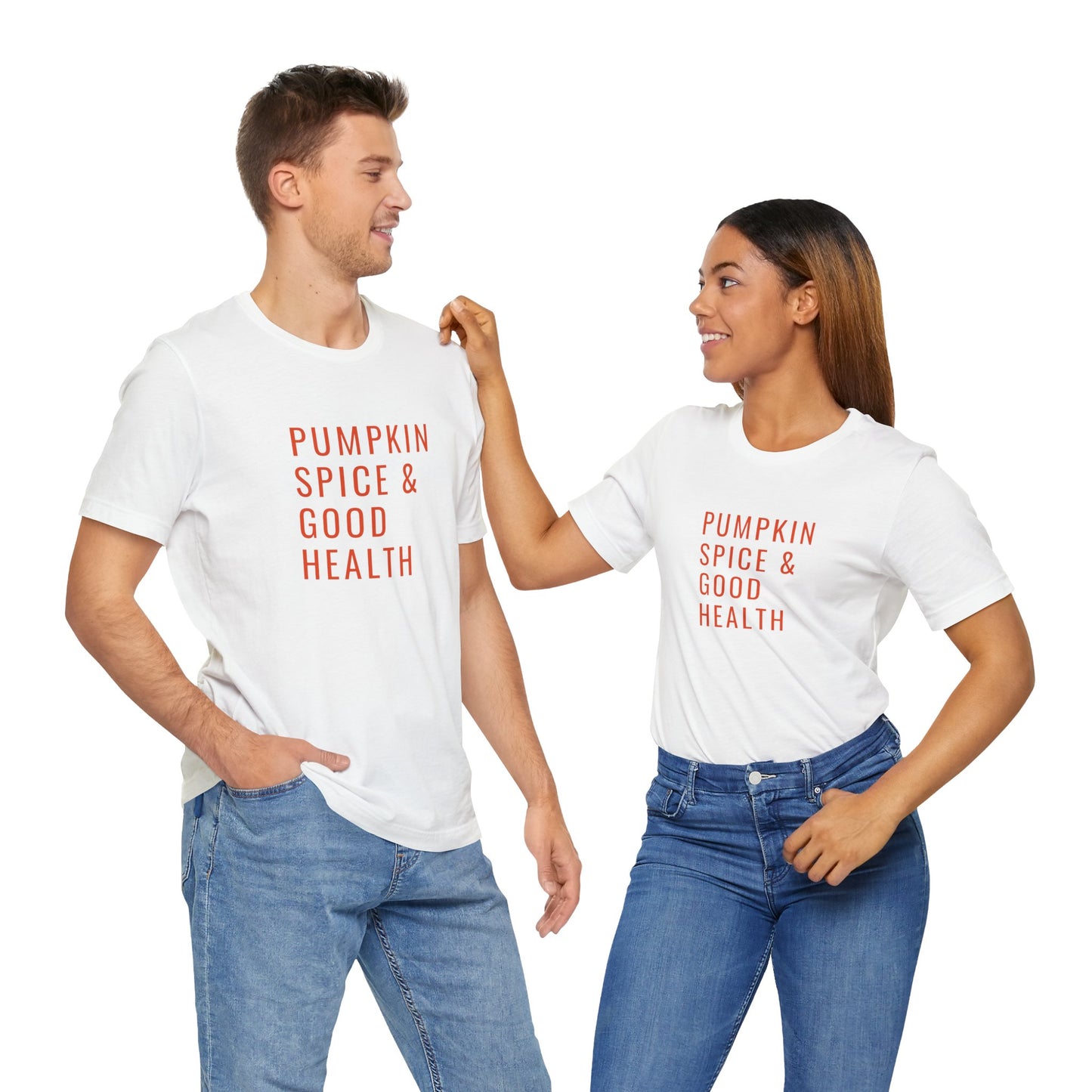 Pumpkin Spice & Good Health Unisex Tee