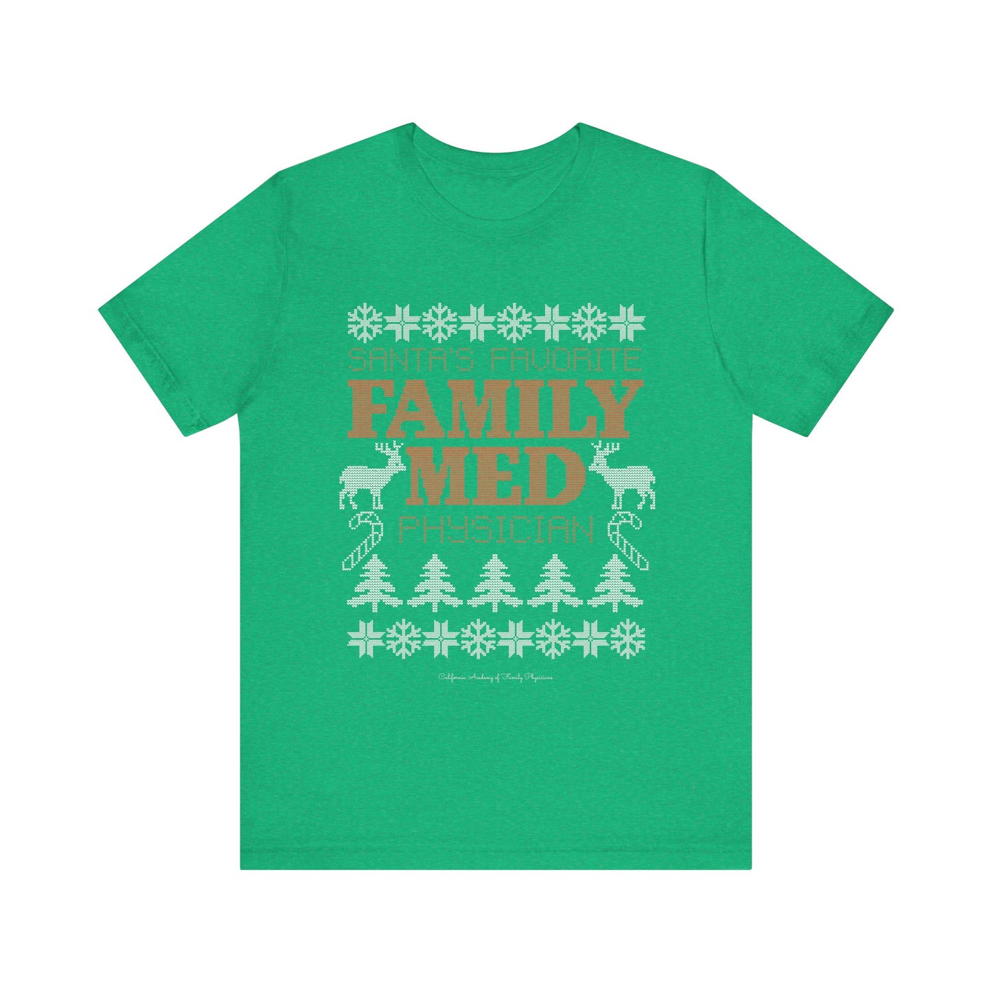 Santa's Favorite Family Med Physician T-Shirt