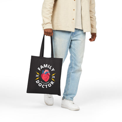 Family Doctor Cotton Canvas Tote Bag