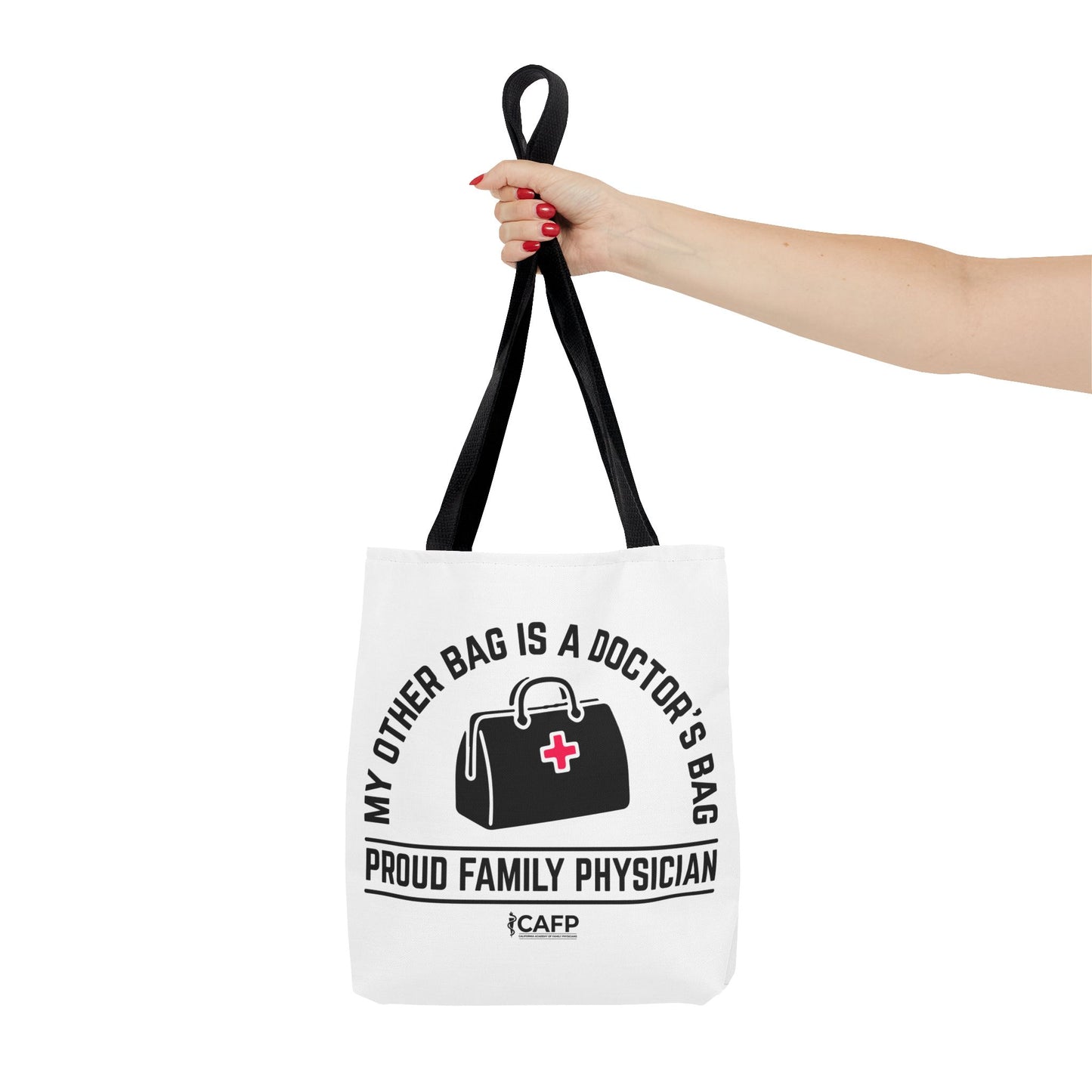Proud Family Physician Tote Bag – “My Other Bag Is A Doctor’s Bag” Medical Doctor Tote