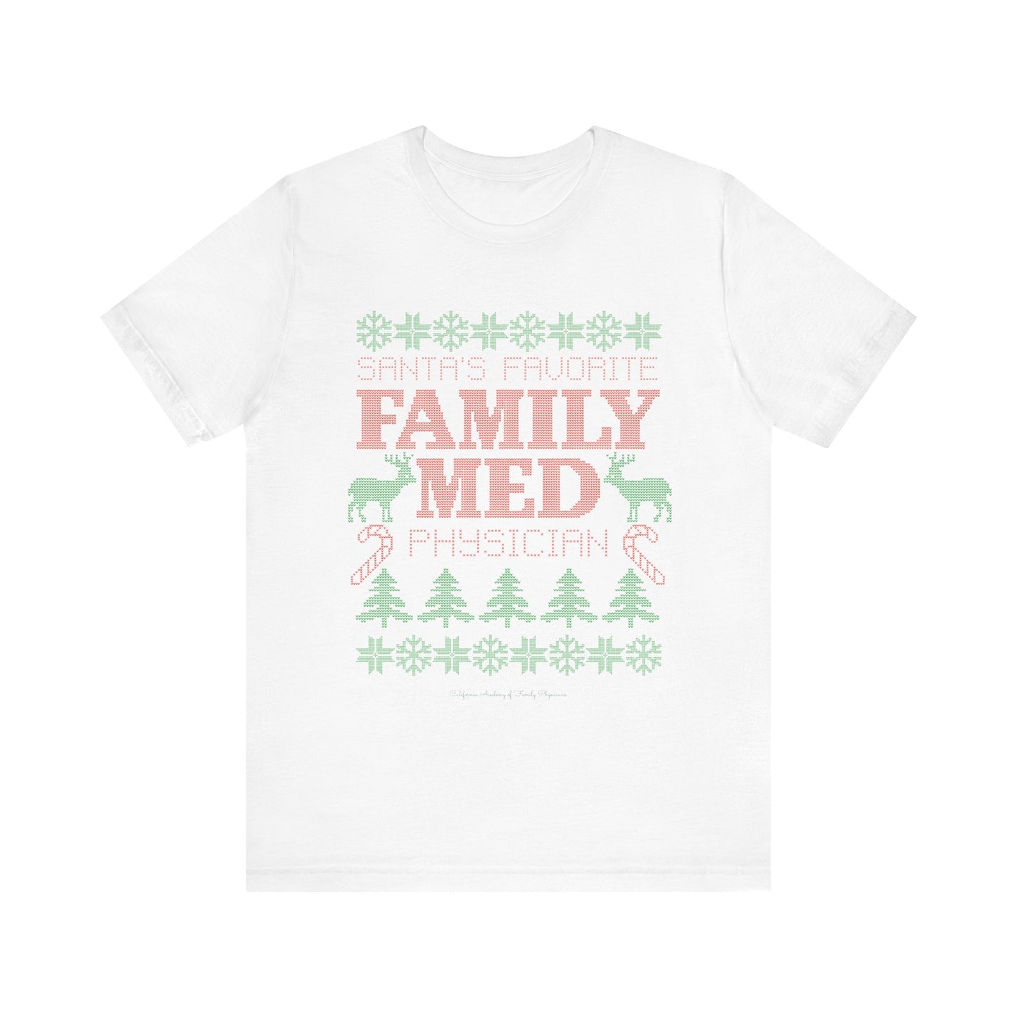 Santa's Favorite Family Med Physician T-Shirt