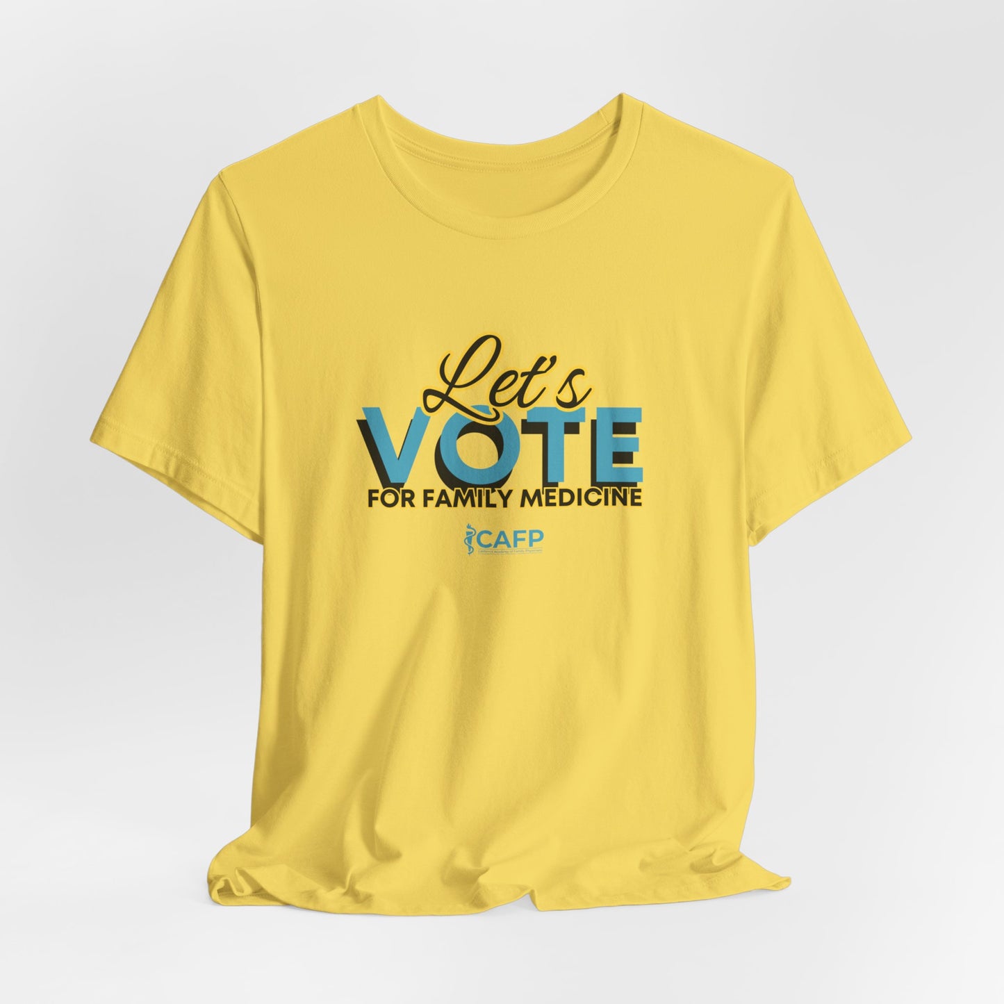 Let's Vote for Family Medicine - Unisex Jersey Short Sleeve Tee