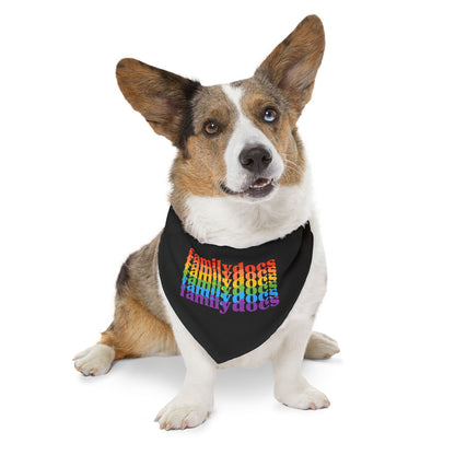 Family Docs Rainbow Pet Bandana