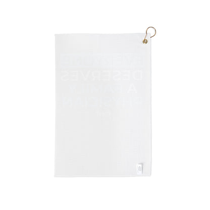 Everyone Deserves a Family Physician Golf Towel