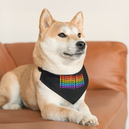 Family Docs Rainbow Pet Bandana