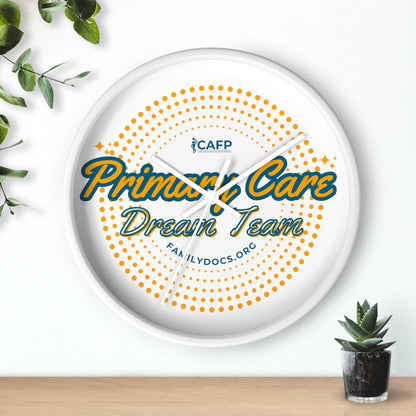 Primary Care Dream Team Wall Clock