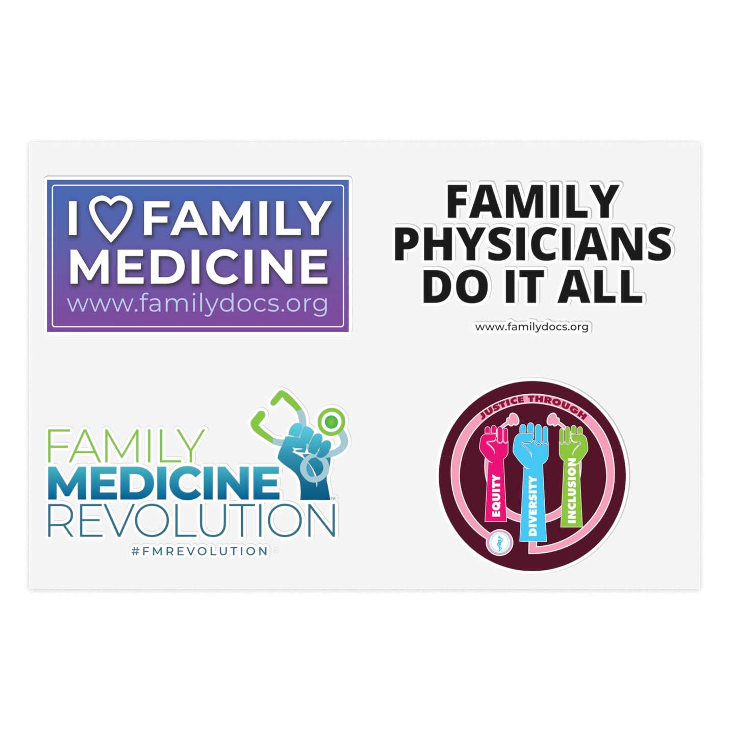 Family Medicine Sticker Sheets