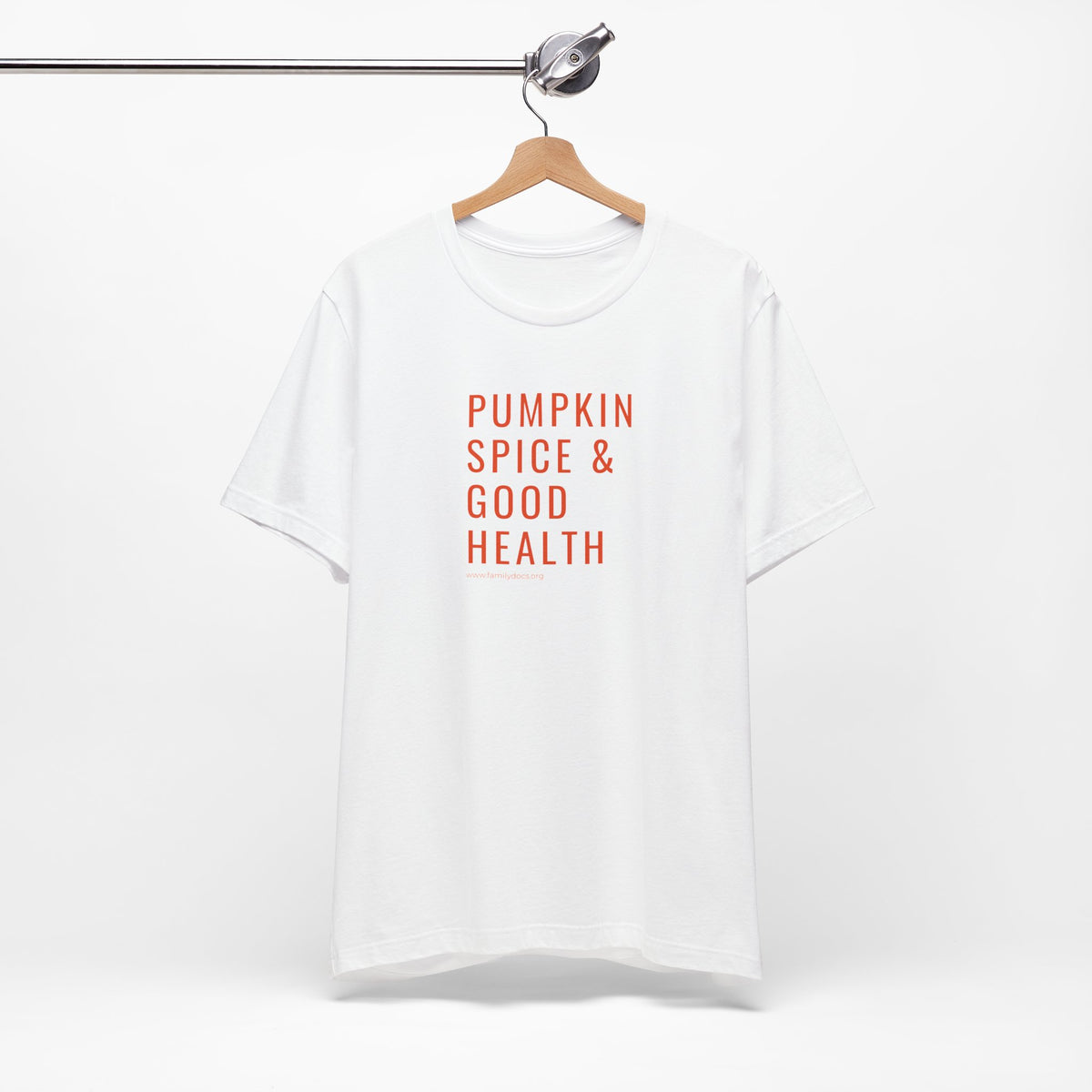 Pumpkin Spice & Good Health Unisex Tee