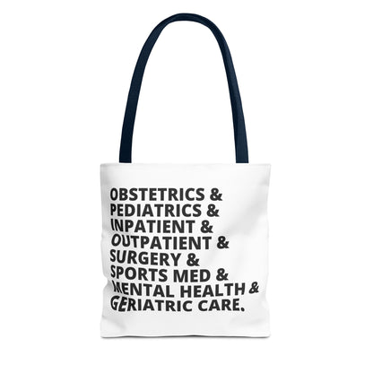Family Docs Do It All Tote Bag