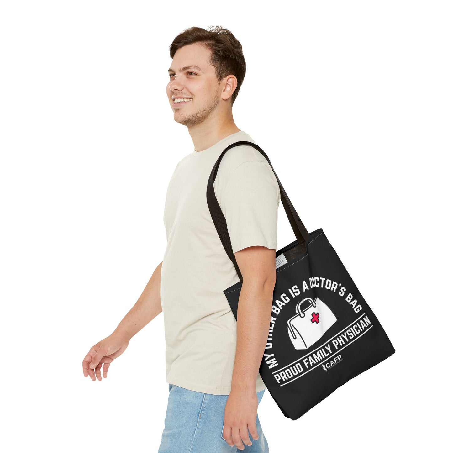 Proud Family Physician Tote Bag – “My Other Bag Is A Doctor’s Bag” Medical Doctor Tote