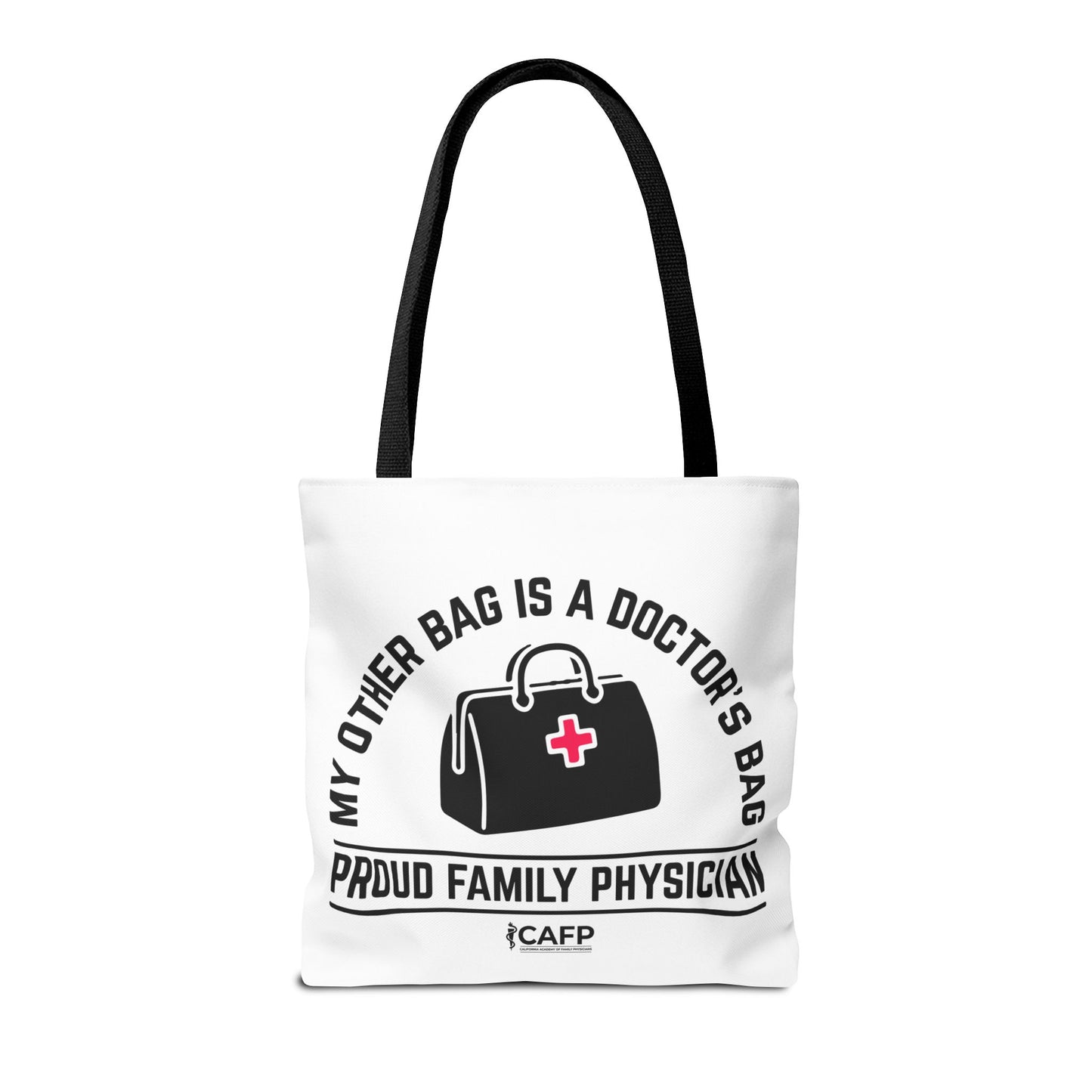 Proud Family Physician Tote Bag – “My Other Bag Is A Doctor’s Bag” Medical Doctor Tote