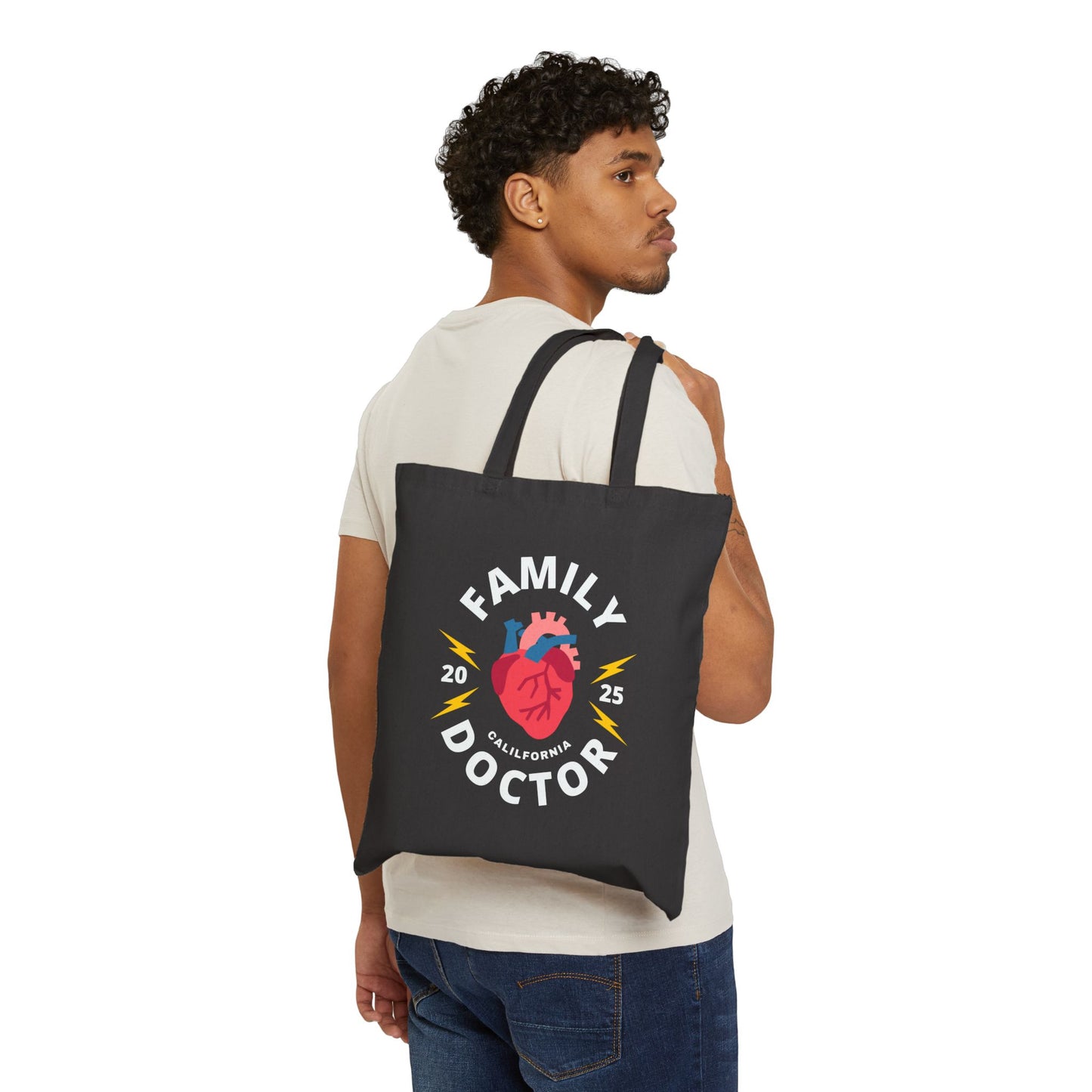 Family Doctor Cotton Canvas Tote Bag