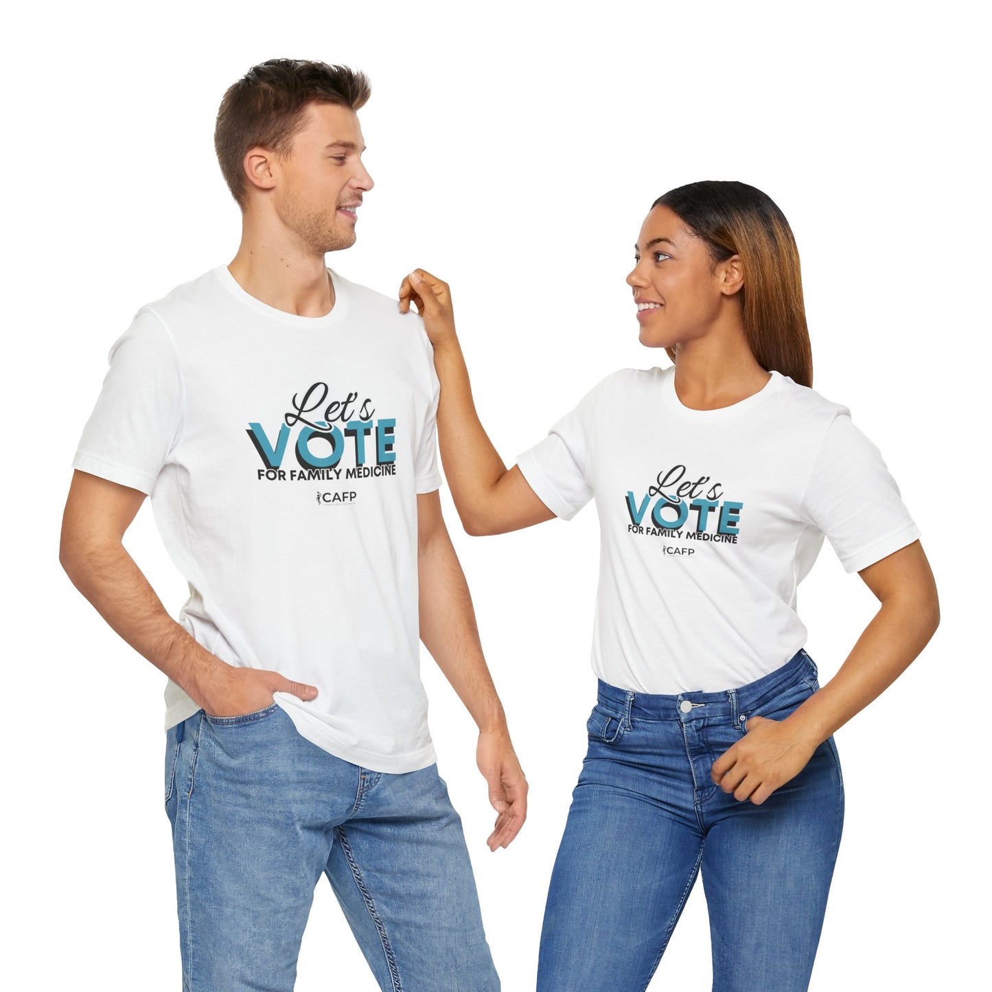 Let's Vote for Family Medicine - Unisex Jersey Short Sleeve Tee