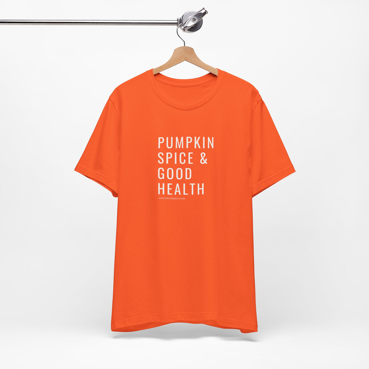 Pumpkin Spice & Good Health Unisex Tee
