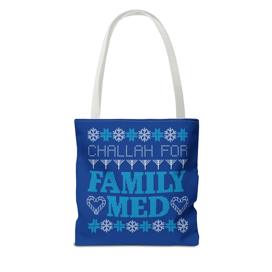 Challah Double Sided Holiday Tote