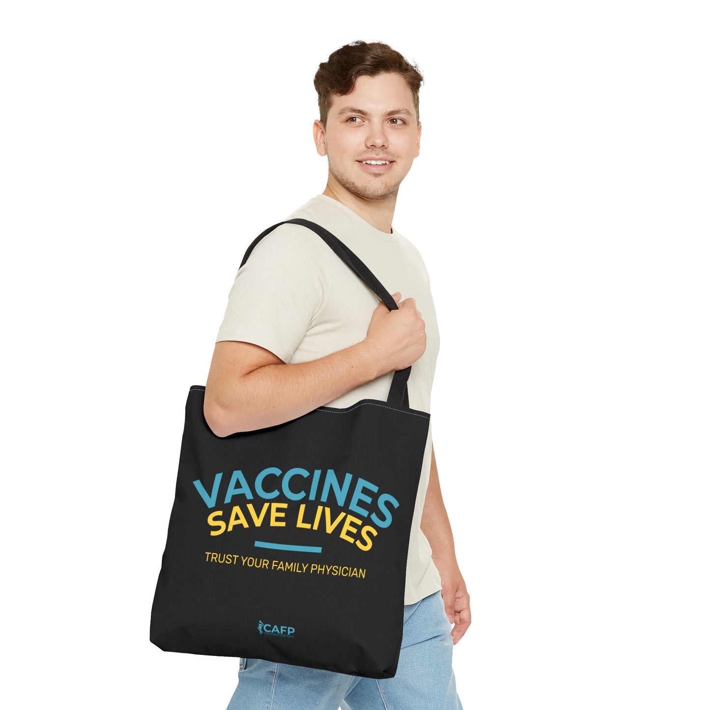 Vaccines Save Lives Tote Bag
