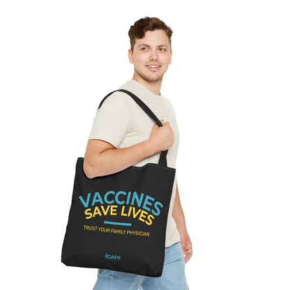 Vaccines Save Lives Tote Bag