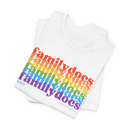Family Docs Pride - Unisex Jersey Short Sleeve Tee