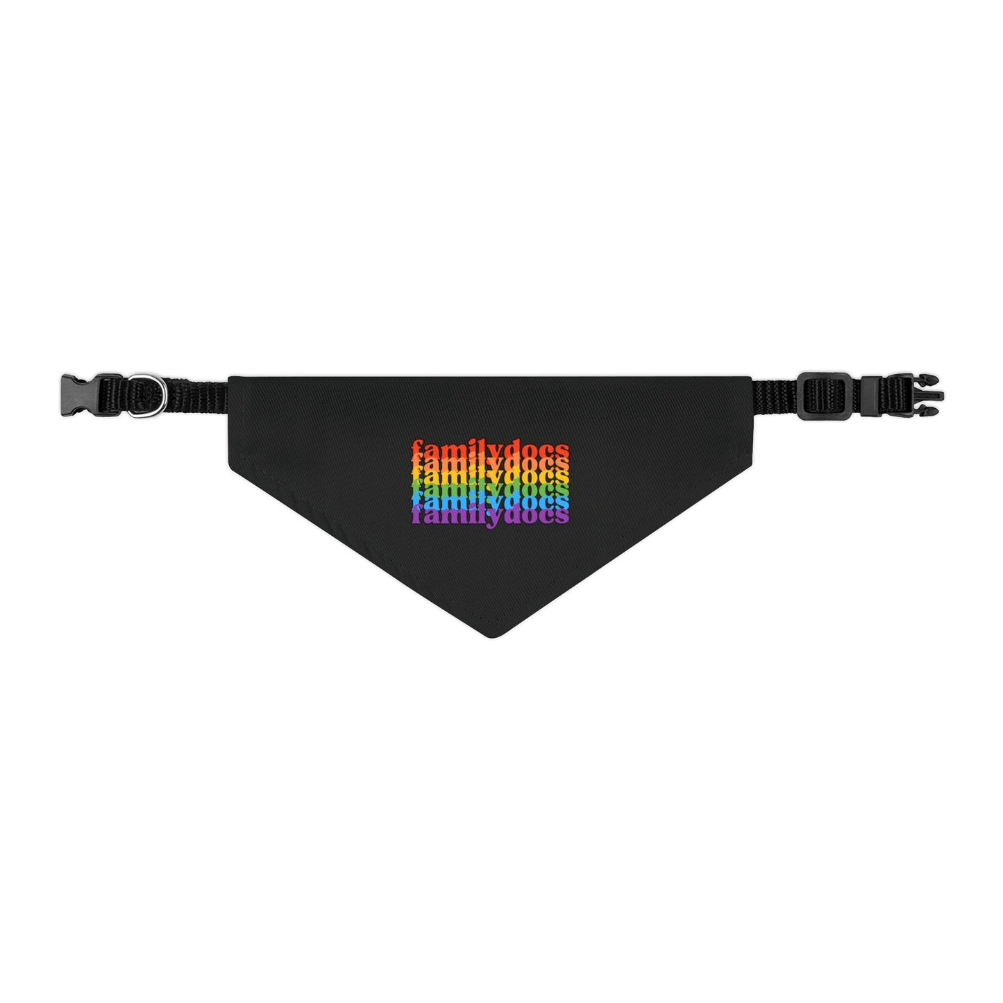 Family Docs Rainbow Pet Bandana