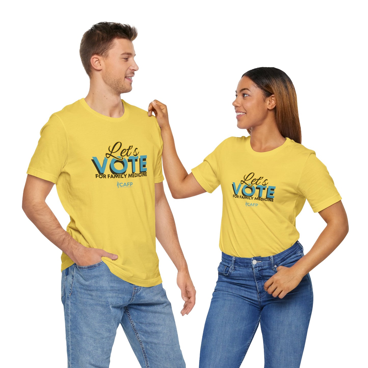 Let's Vote for Family Medicine - Unisex Jersey Short Sleeve Tee