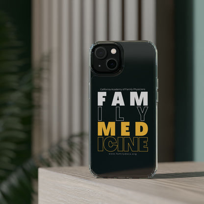 Family Medicine Clear iPhone Case